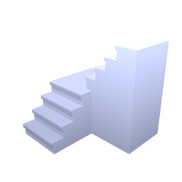 Stairs Stone Corner
